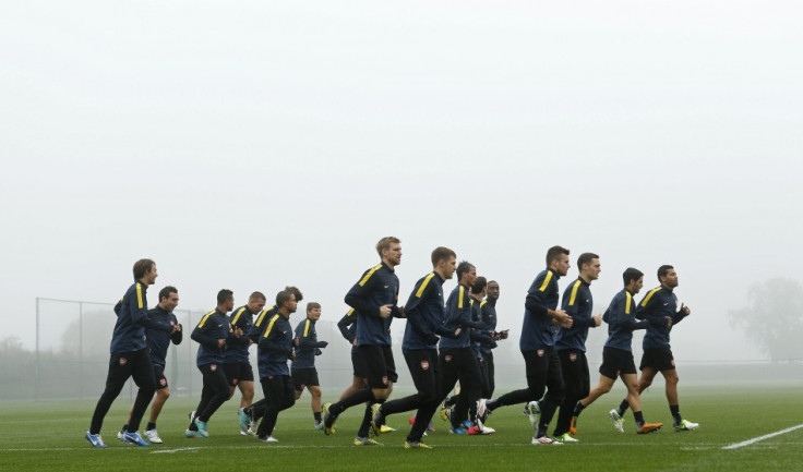 Arsenal training