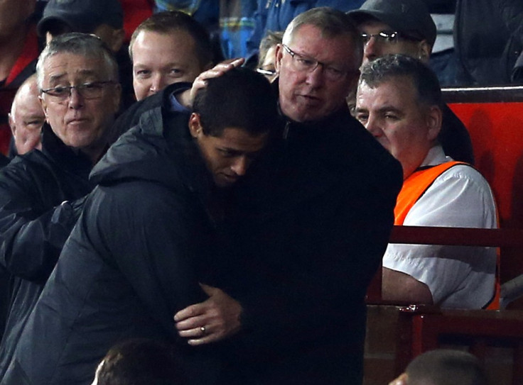 Sir Alex Ferguson and Javier Hernandez