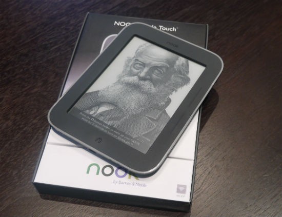 Barnes & Noble Nook Simple Touch GlowLight EReader Released In UK