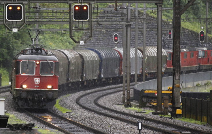 The munitions were reported missing when the freight train arrived in Oxfordshire (Reuters)