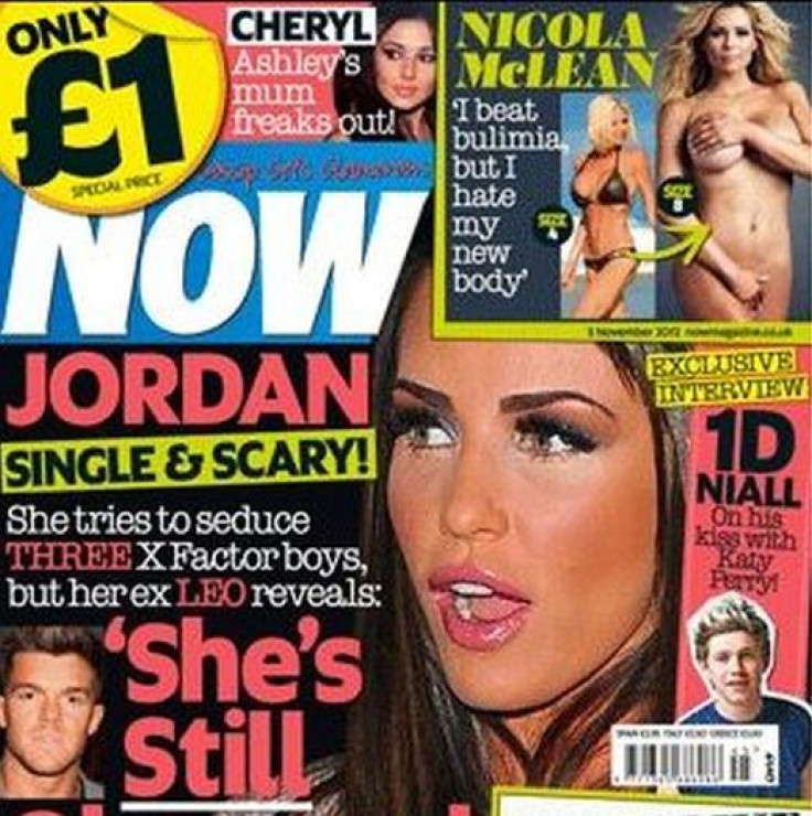 Scottish model Nicola McLean bares all for Now magazine