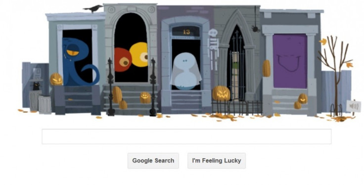 Google's doodle for halloween