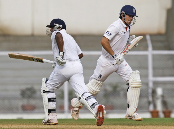 Alastair Cook and Samit Patel