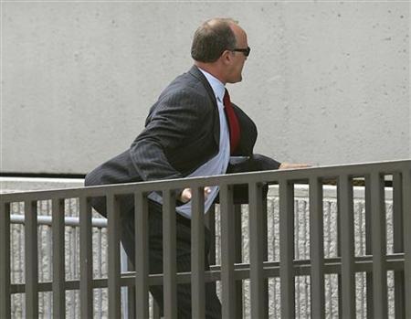 Former UBS banker Bradley Birkenfeld runs into the Federal Courthouse in Ft Lauderdale Former UBS banker Bradley Birkenfeld runs into the Federal Courthouse in Ft Lauderdale