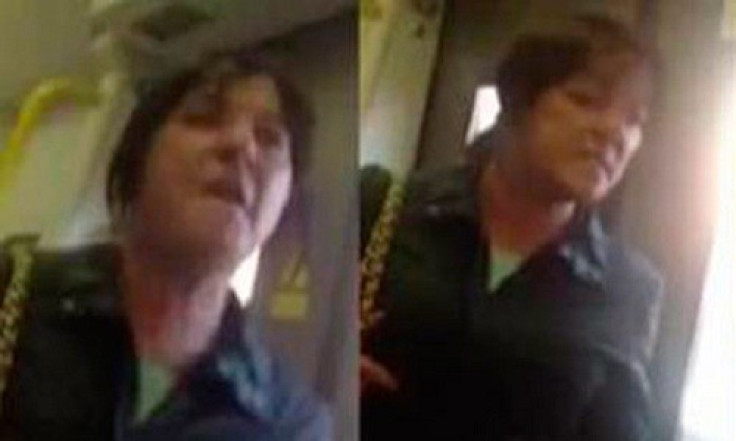 Racist Rant by Woman on Woolwich Arsenal to Abbey Wood Train