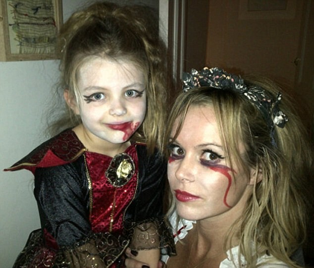 Amanda Holden and daughter Lexi
