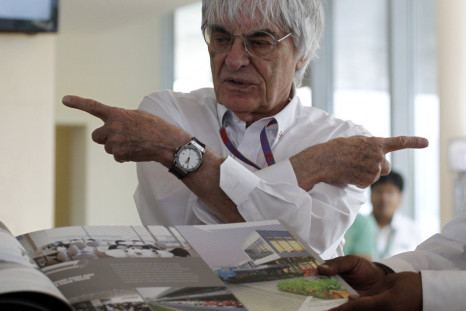 Formula One supremo Bernie Ecclestone