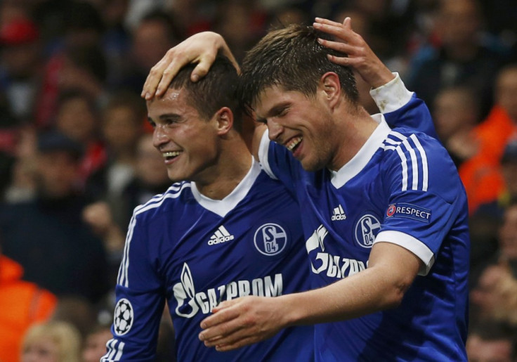 Klass Jan Huntelaar and Ibrahim Afellay