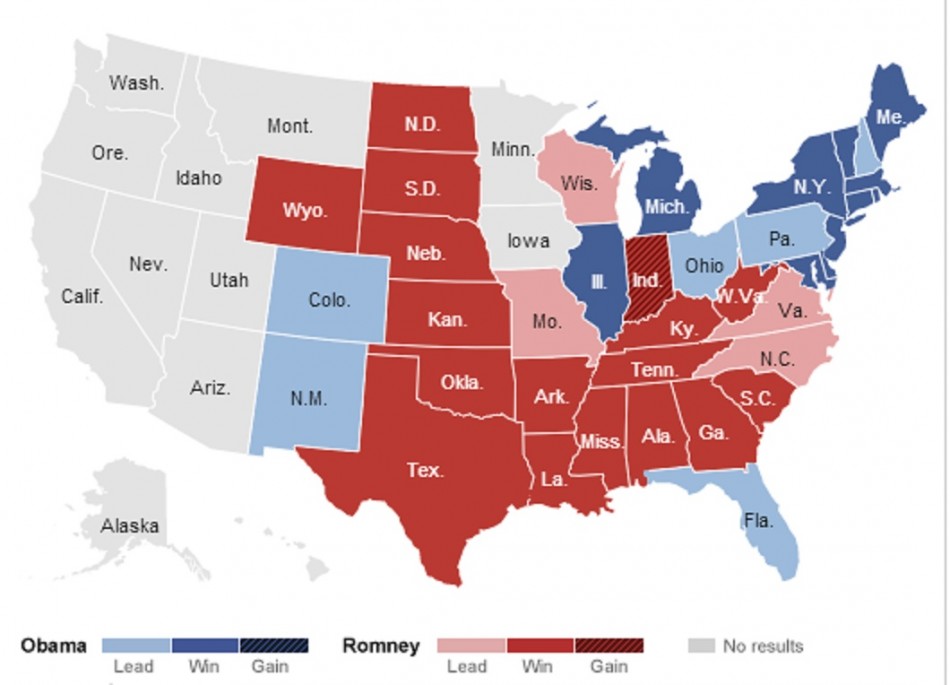 Us Election 2012 Obama Wins Romney Concedes