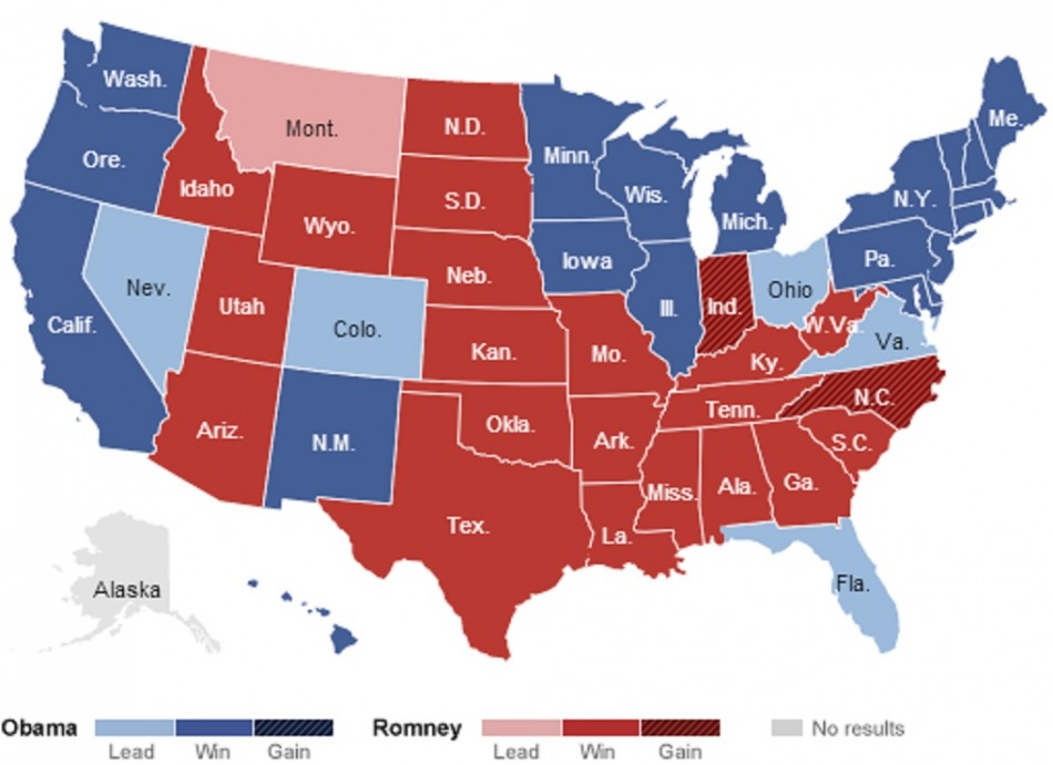 Us Election 2012 Obama Wins Romney Concedes