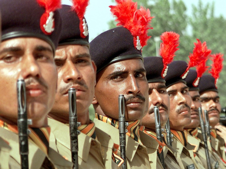 New recruits of the Indo-Tibetan Border Police (ITBP)