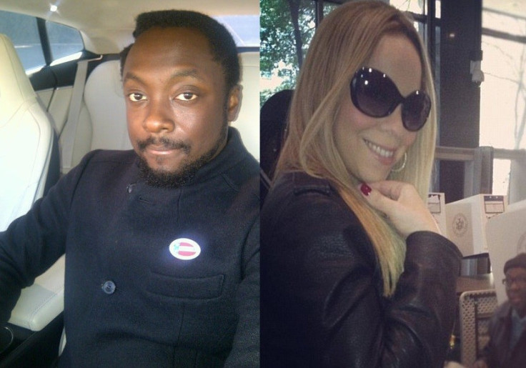 Will.i.am and Mariah Carey