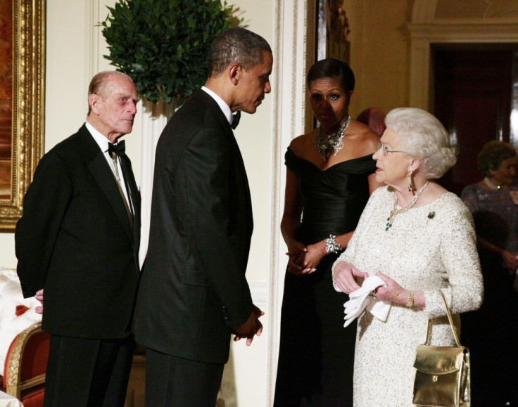 Obama meets Queen Elizabeth