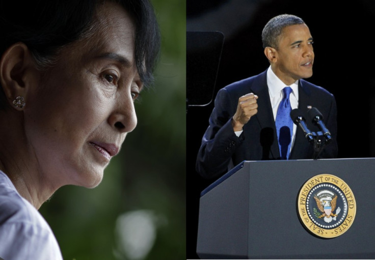 Barack Obama and Aung San Suu Kyi