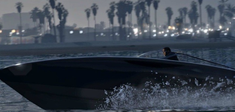 GTA V speedboat