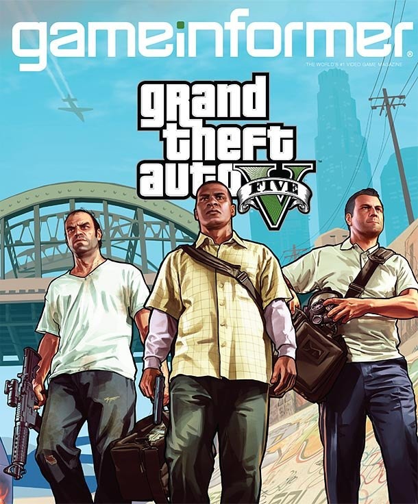 GTA V Game Informer cover