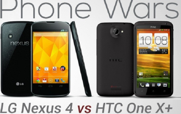 Nexus 4 Vs HTC One X
