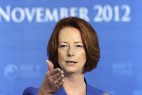 Australian Prime Minister Julia Gillard