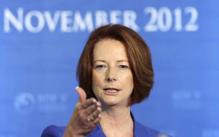 Australian Prime Minister Julia Gillard