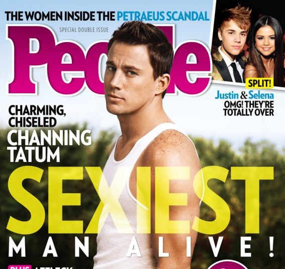 Channing Tatum Sexiest Man Alive by People Magazine