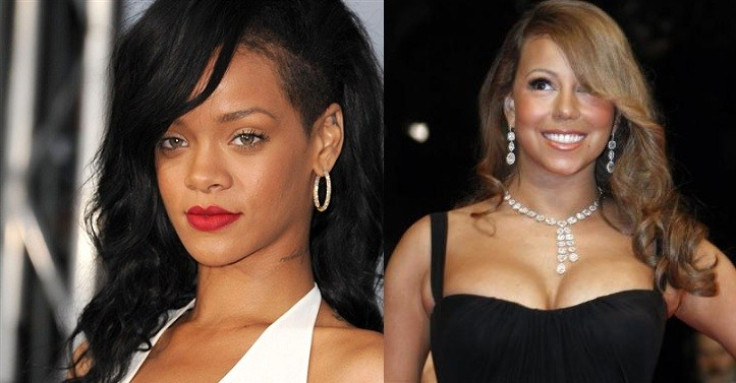 Rihanna and Mariah Carey