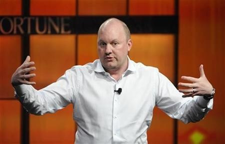 Marc Andreessen, co-founder and general partner of Andreessen Horowitz, speaks during the ''The Future of Technology'' panel at the Fortune Tech Brainstorm 2009 in Pasadena, California July 22, 2009.