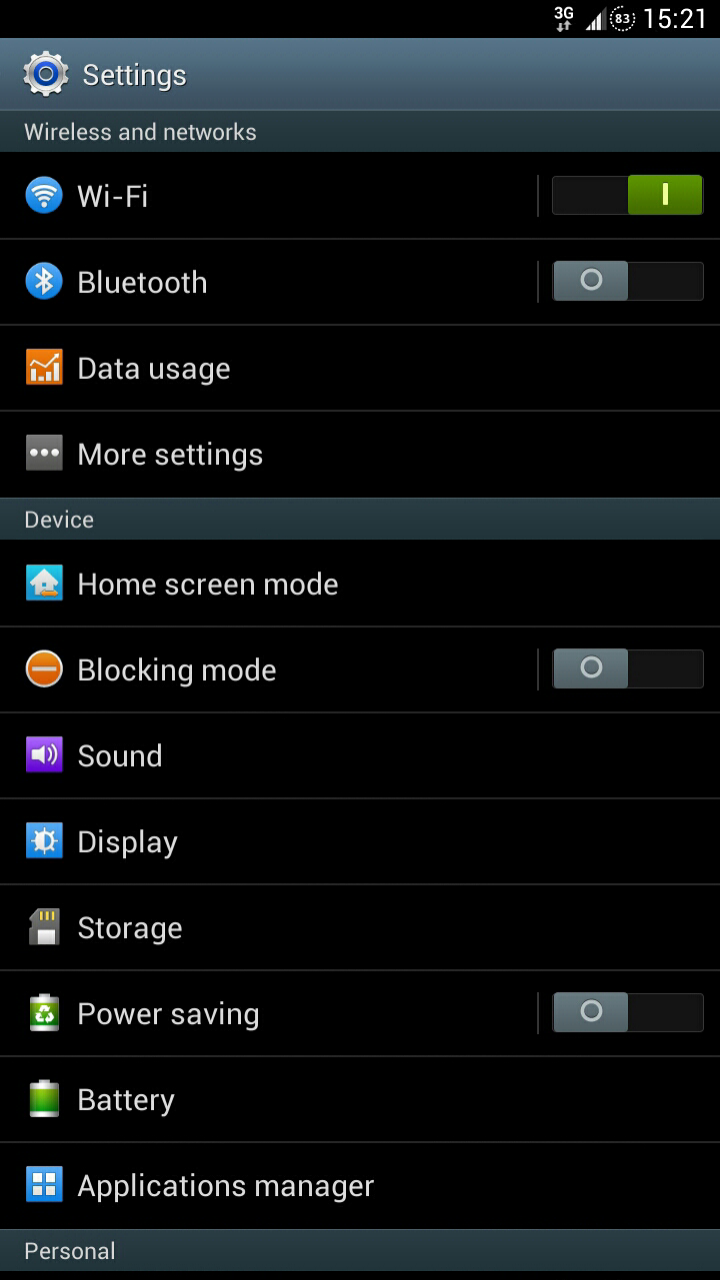 Galaxy Note 2 N7100