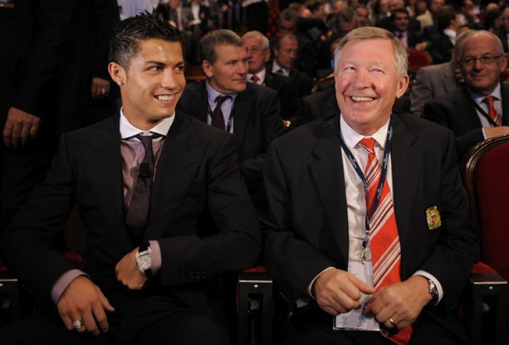 Critiano Ronaldo and Sir Alex Ferguson