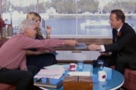 Schofield passes the list to Cameron