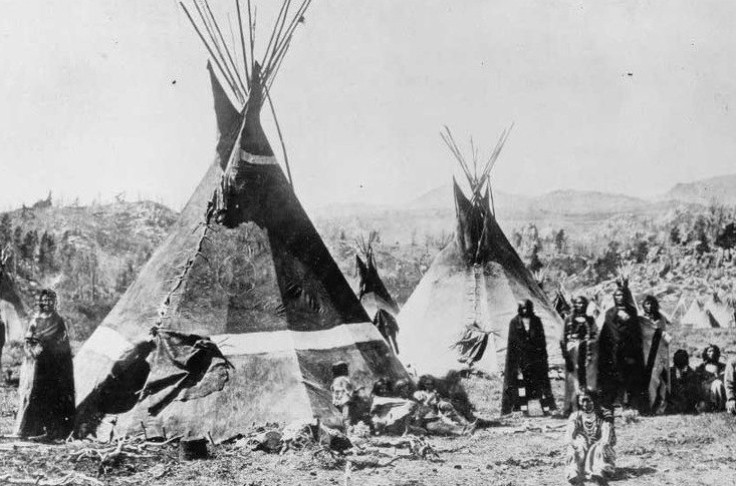 Paiute-Shoshone wigwams