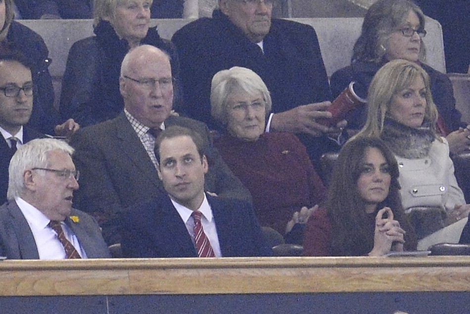 Britains William, Duke of Cambridge and his wife Catherine, Duchess of Cambridge