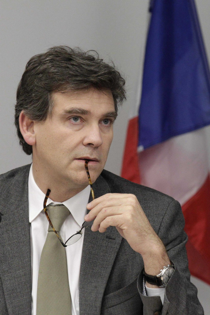 France's Minister for Industrial Recovery Montebourg