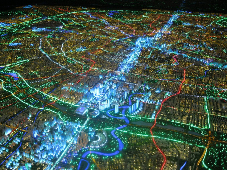 3D Map of Chengdu at the Planning Exhibition Hall (Photo: Lianna Brinded)