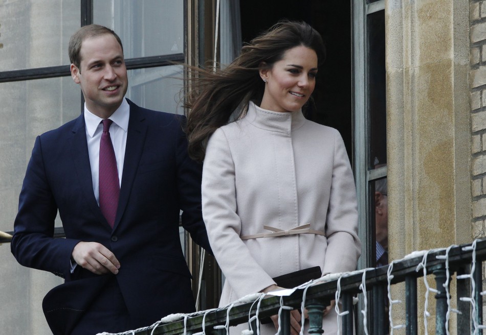 William and Kate visit Cambridge