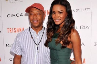 Russell Simmons and Miss Universe Leila Lopes.
