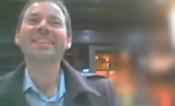 One of the website’s “assessors” was secretly filmed by an Independent reporter posing as a student (Independent) One of the website’s “assessors” was secretly filmed by an Independent reporter posing as a student (Independent)