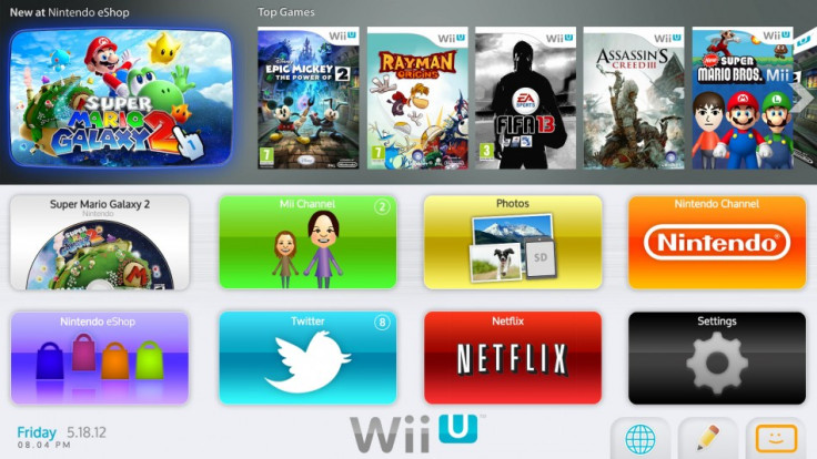 Wii U store