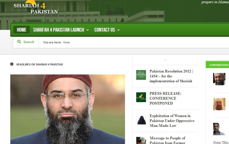 Anjem Choudary on group's website