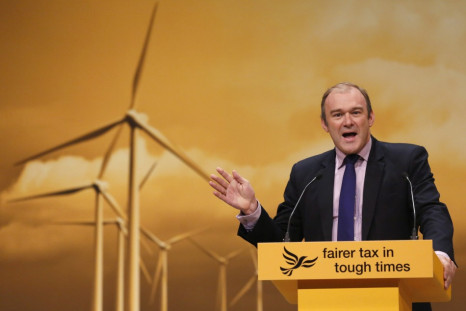 Britain's Secretary of State for Energy and Climate Change Davey