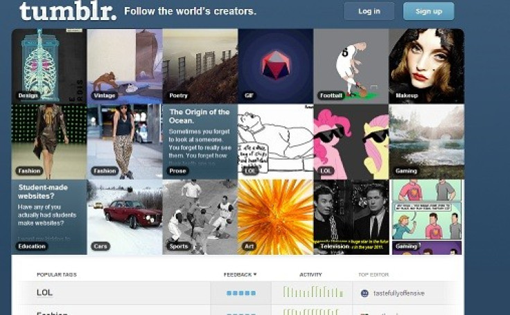 Tumblr t is home to 83.2 million blogs that attract about 18.2 billion page views monthly