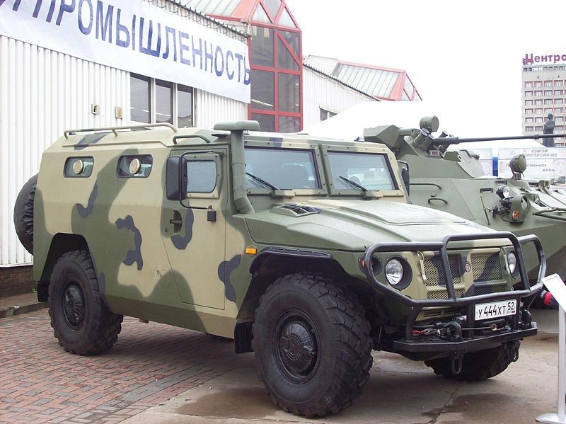 Russian Vice-PM Dmitry Rogozin Trades in BMW for a Tiger