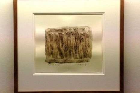 The work now hangs in a gallery in the Swedish city of Lund. (Martin Bryder Gallery)