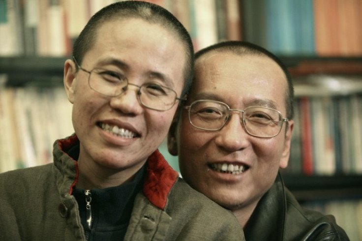 Chinese dissident Liu Xiaobo and his wife Liu Xia