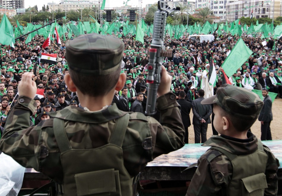 Hamas anniversary rally at Gaza