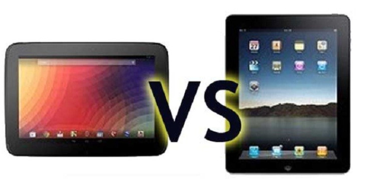 iPad 4 Vs Nexus 10