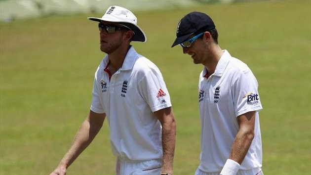 Stuart Broad and Steven Finn