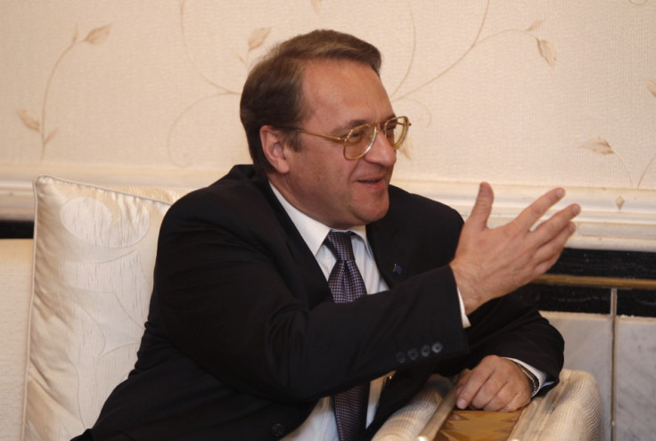 Russian Deputy Foreign Minister Mikhail Bogdanov