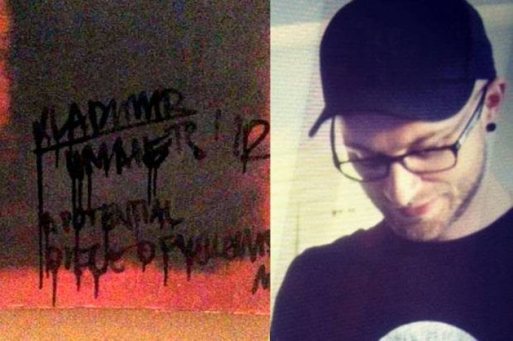 Vladimir Umanets admitted defacing Rothko’s painting (Twitter)