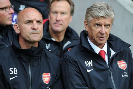 Steve Bould and Arsene Wenger