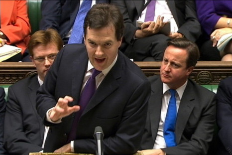 Chancellor of the Exchequer George Osborne outlines his Autumn budget